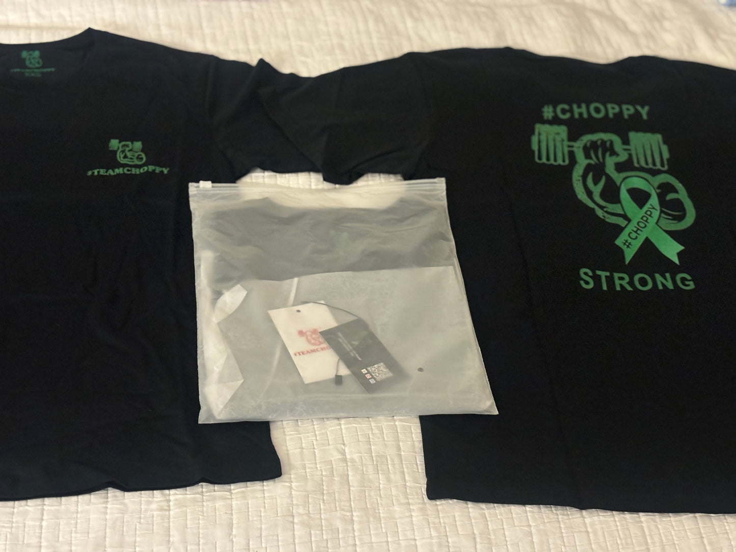 .1 #Teamchoppy #Choppy Strong 💪🏾 Tee Collab
