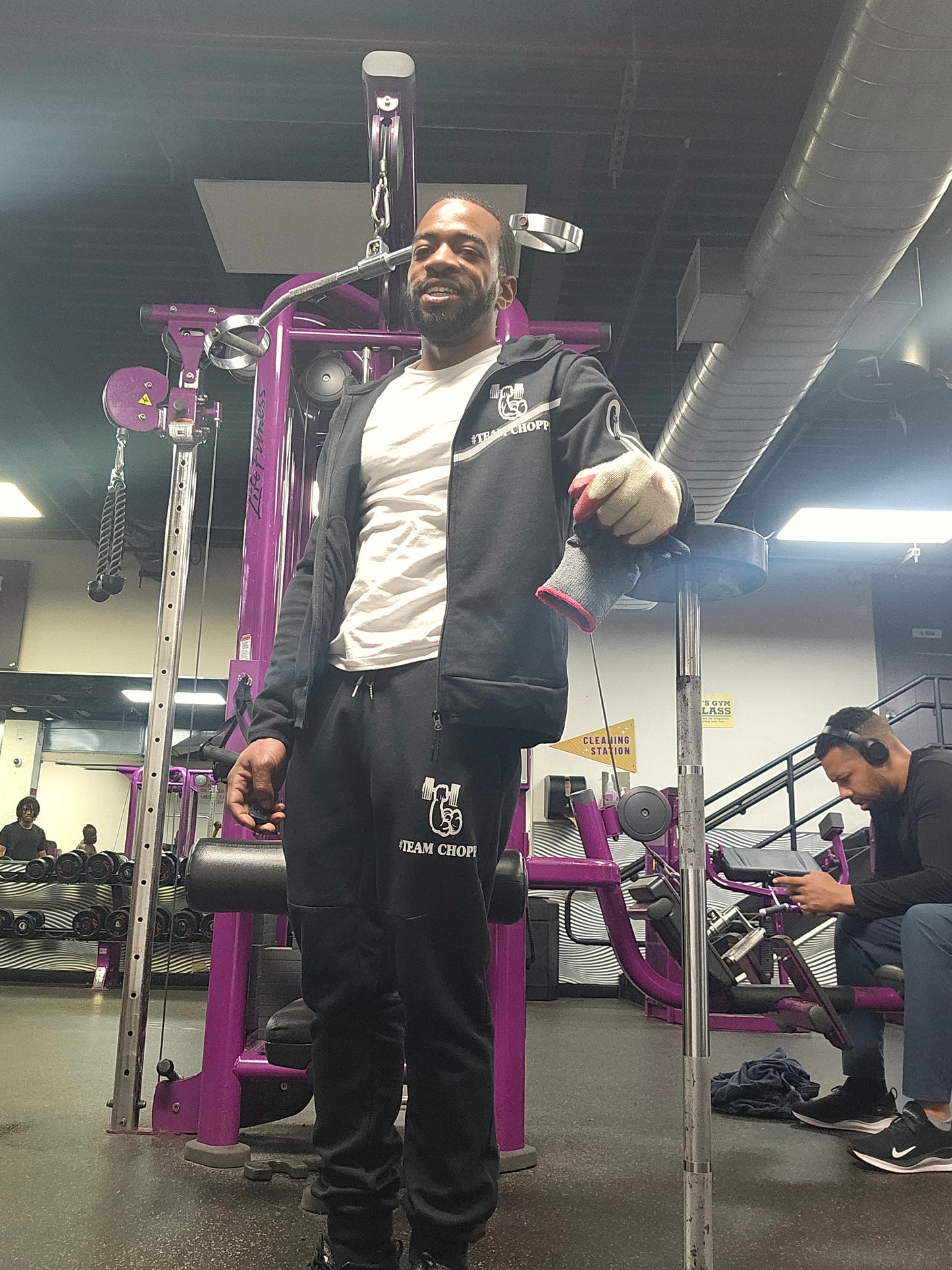 #TEAMCHOPPY 1ST EDITION TECH SUIT. BOLD #CHOPPY BLACK .1