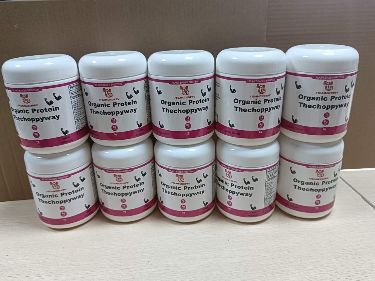 Organic Protein – The Choppy Way™ (Vanilla Fuel)