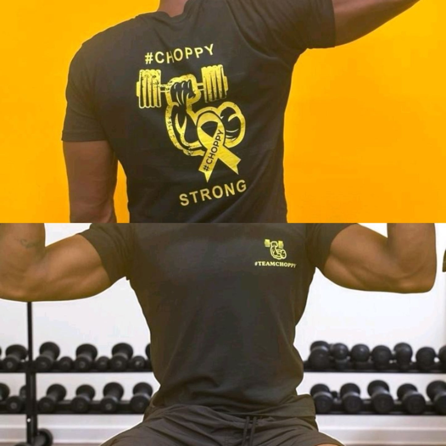 STRENGTH THROUGH STRUGGLE AWARENESS TEE.  (Built for those who earn everything)