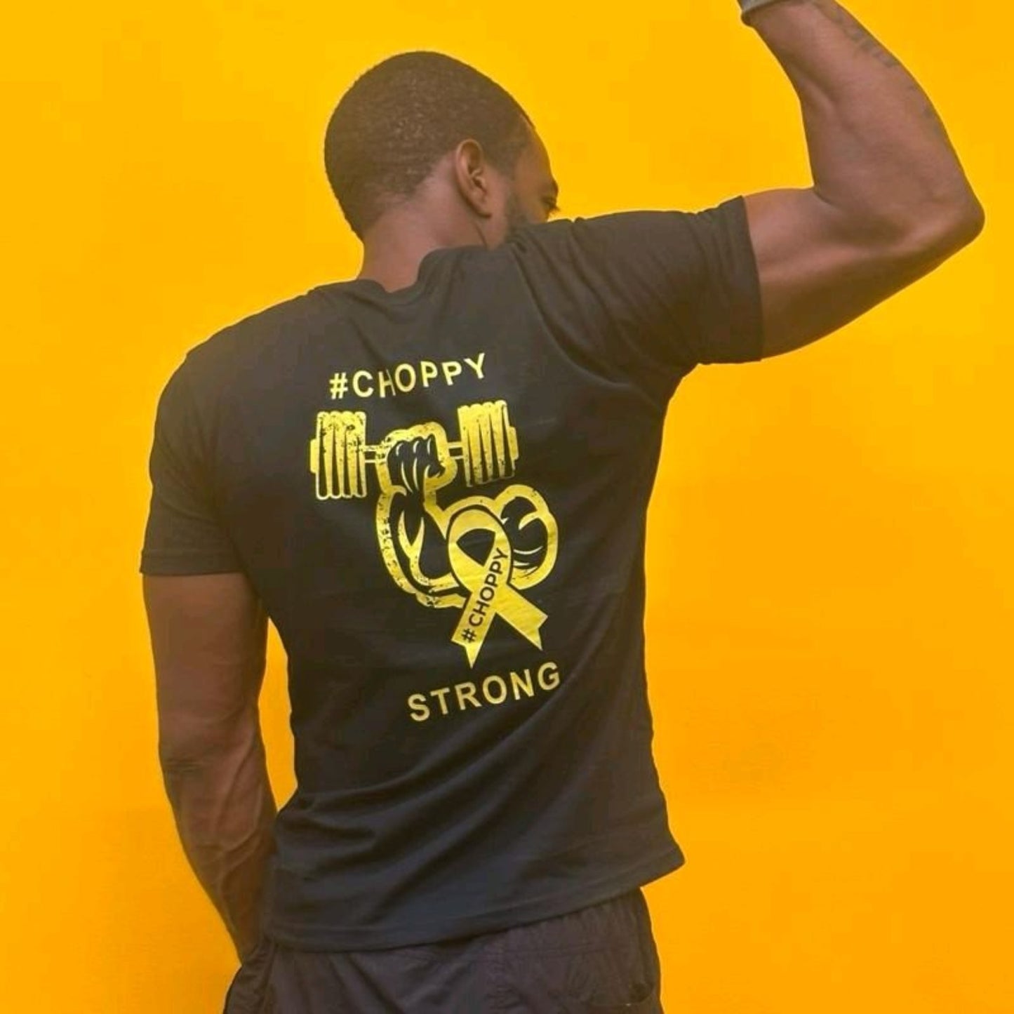 STRENGTH THROUGH STRUGGLE AWARENESS TEE.  (Built for those who earn everything)